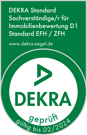 DEKRA-zertifizierter Sachverständiger für Immobilienbewertung D1